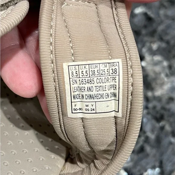 Skechers Reggae Zig Swag Tan Sandals with Braided Orange Straps & Bag Size 8.5 - Picture 7 of 7